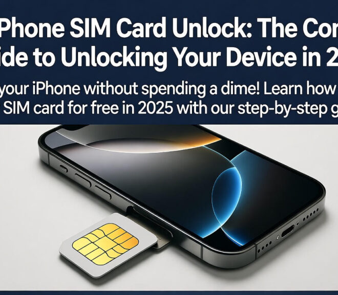 Free iPhone SIM Card Unlock: The Complete Guide to Unlocking Your Device in 2025